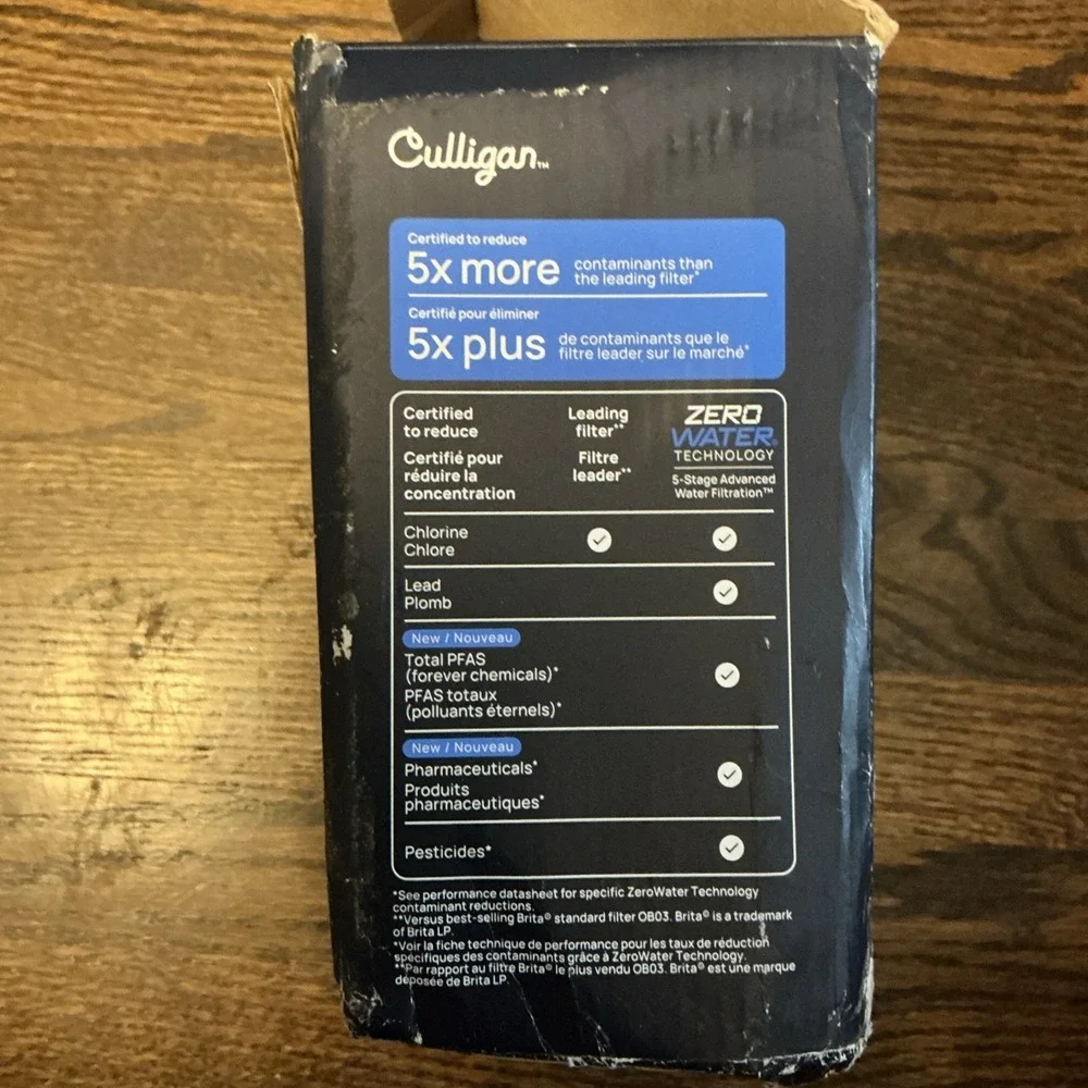 Culligan ZeroWater Technology 5-Stage Advanced Water Filtration ZeroF04